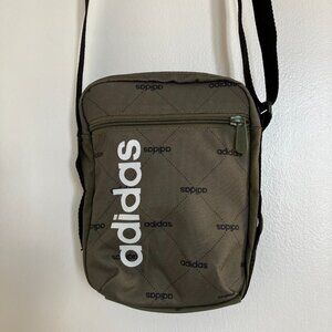 Adidas Small Crossbody Bag Essentials Organizer In Olive Green